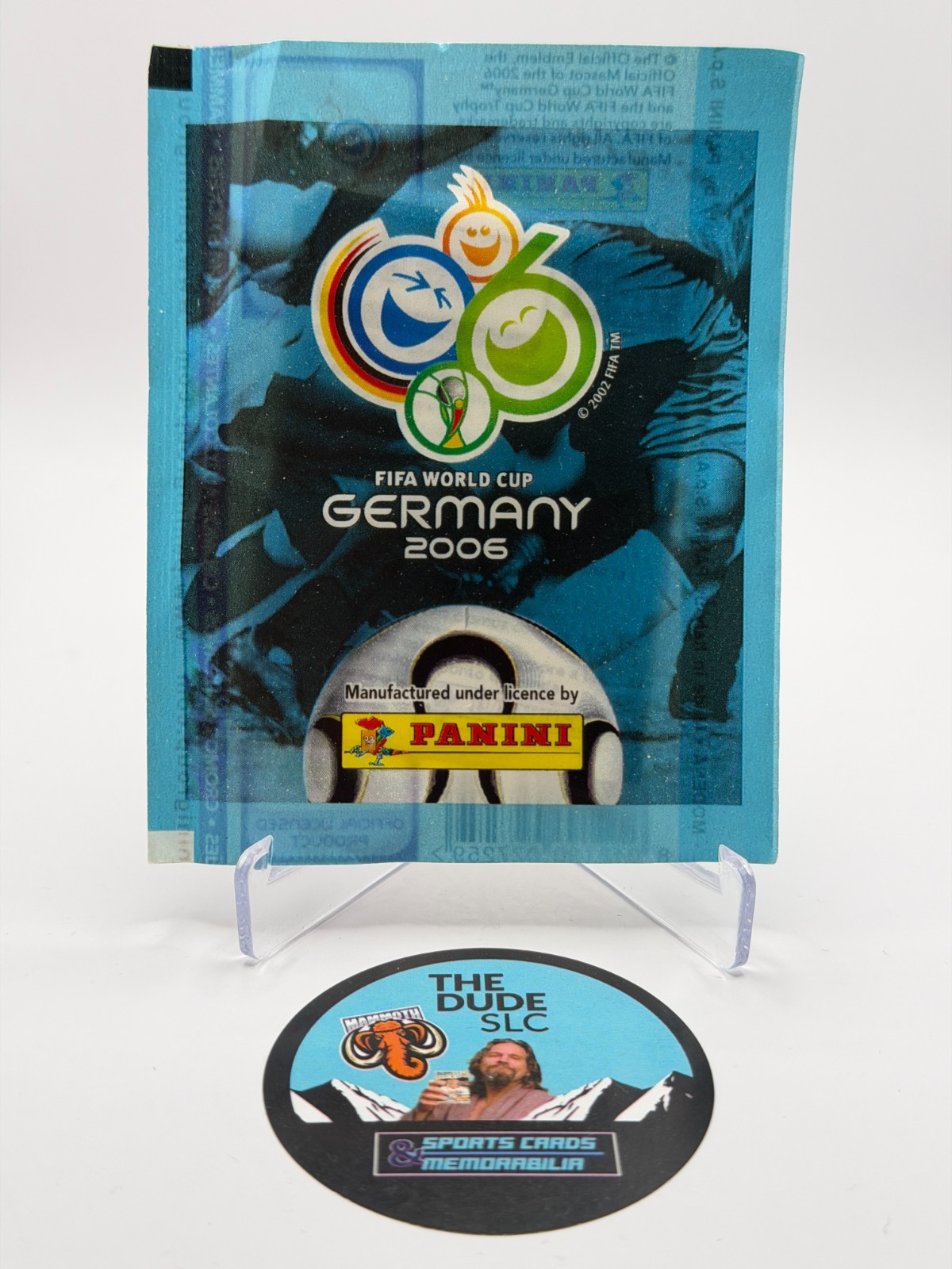 2006 Panini FIFA World Cup Germany Unopened Pack – Messi! Ronaldo! Rookies!