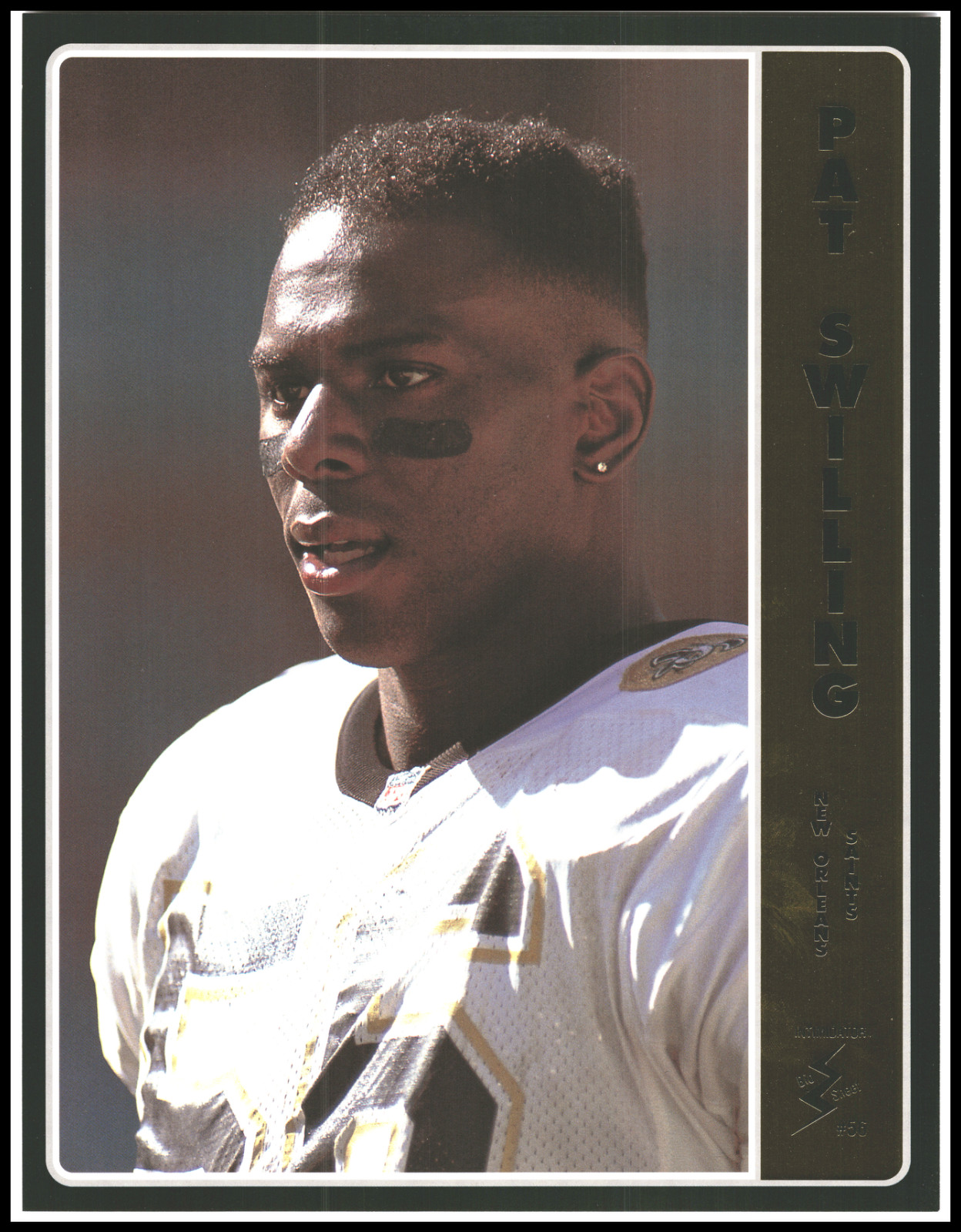 1992/93 Intimidator Bio Sheet NFL Football Card Complete Sealed Set