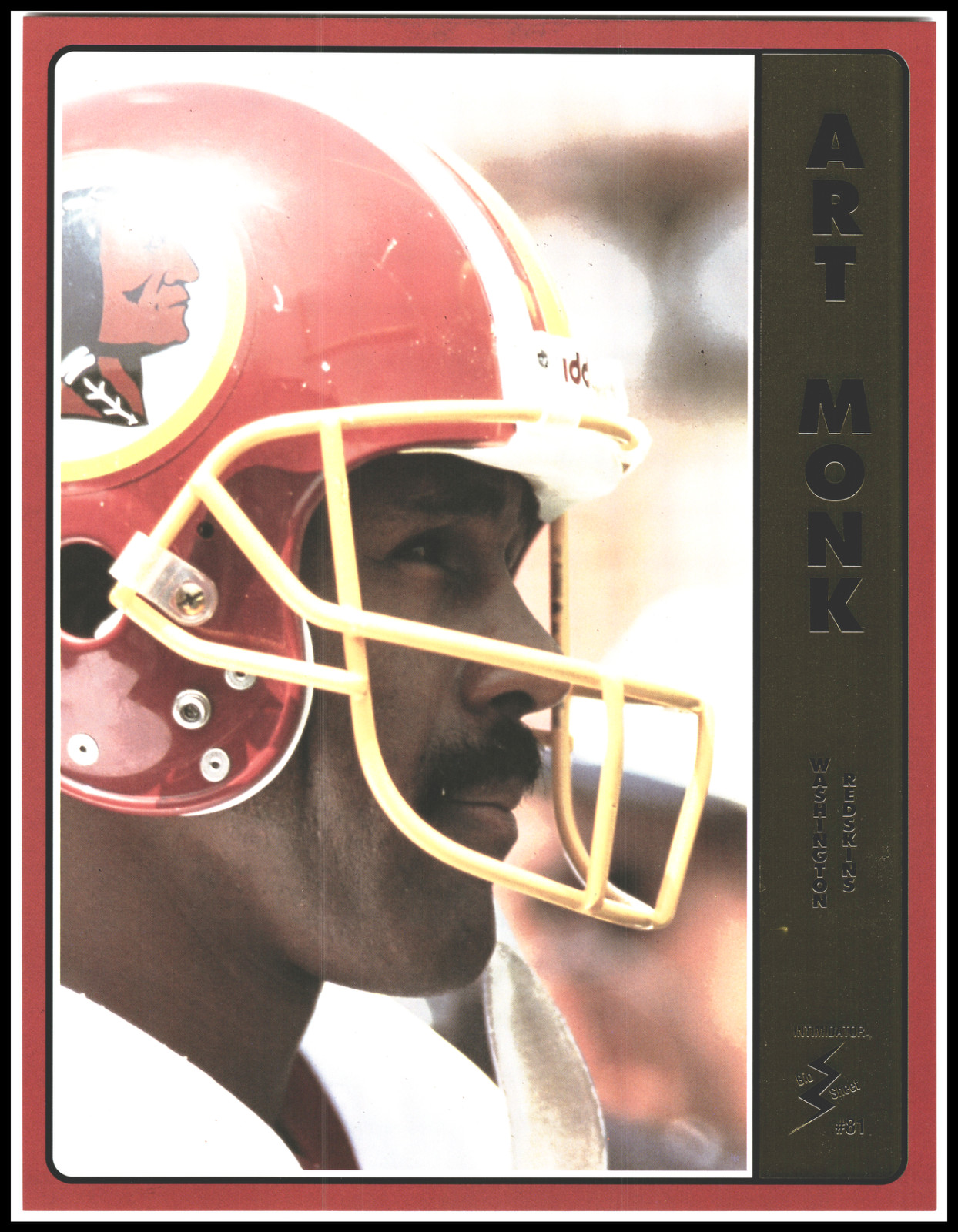 1992/93 Intimidator Bio Sheet NFL Football Card Complete Sealed Set