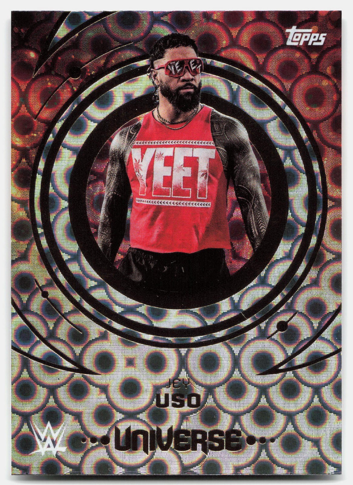 2025 Topps Universe WWE #49 Jey Uso Rings