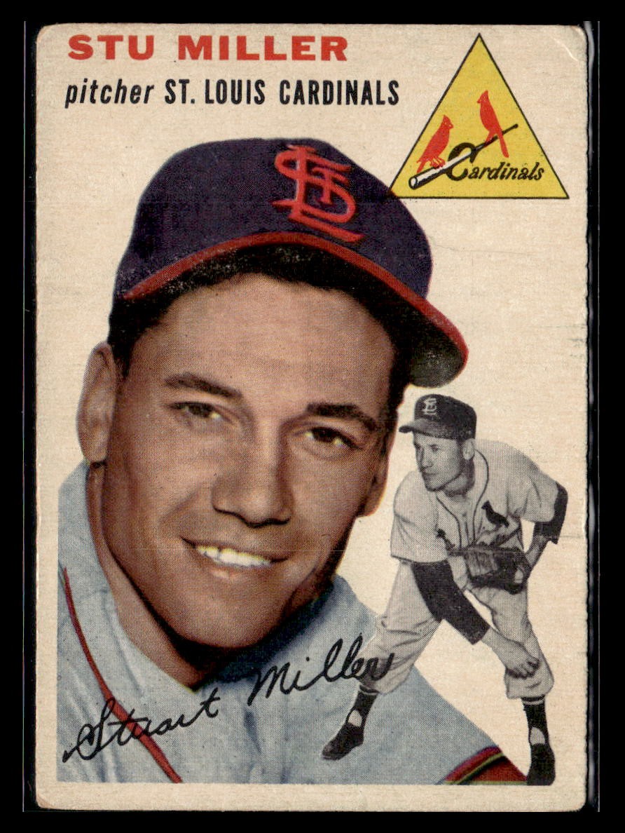 1954 Topps #164 Stu Miller