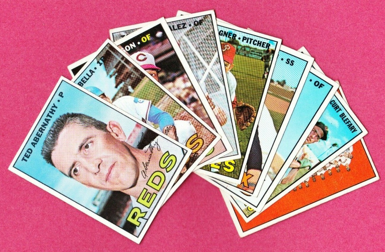 1967 Topps Baseball Cards #1 to #149 – complete your set, various conditions