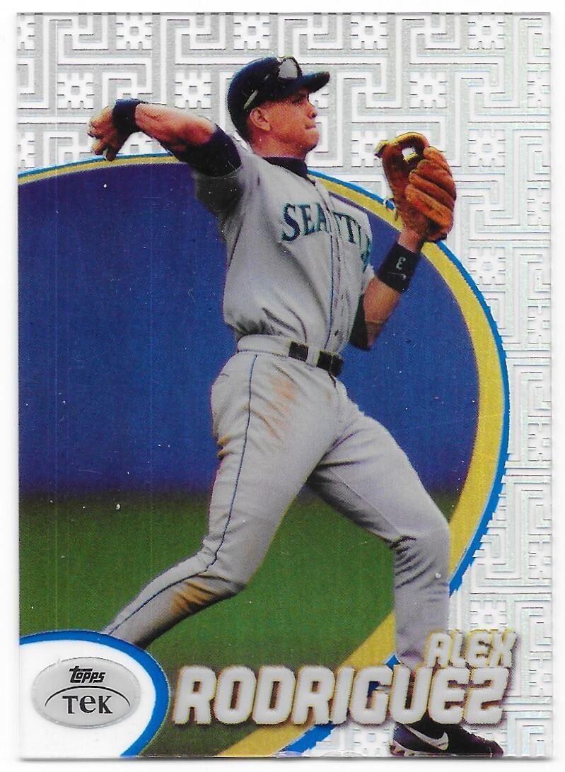 1998 Topps Tek Alex Rodriguez Pattern 89 #9