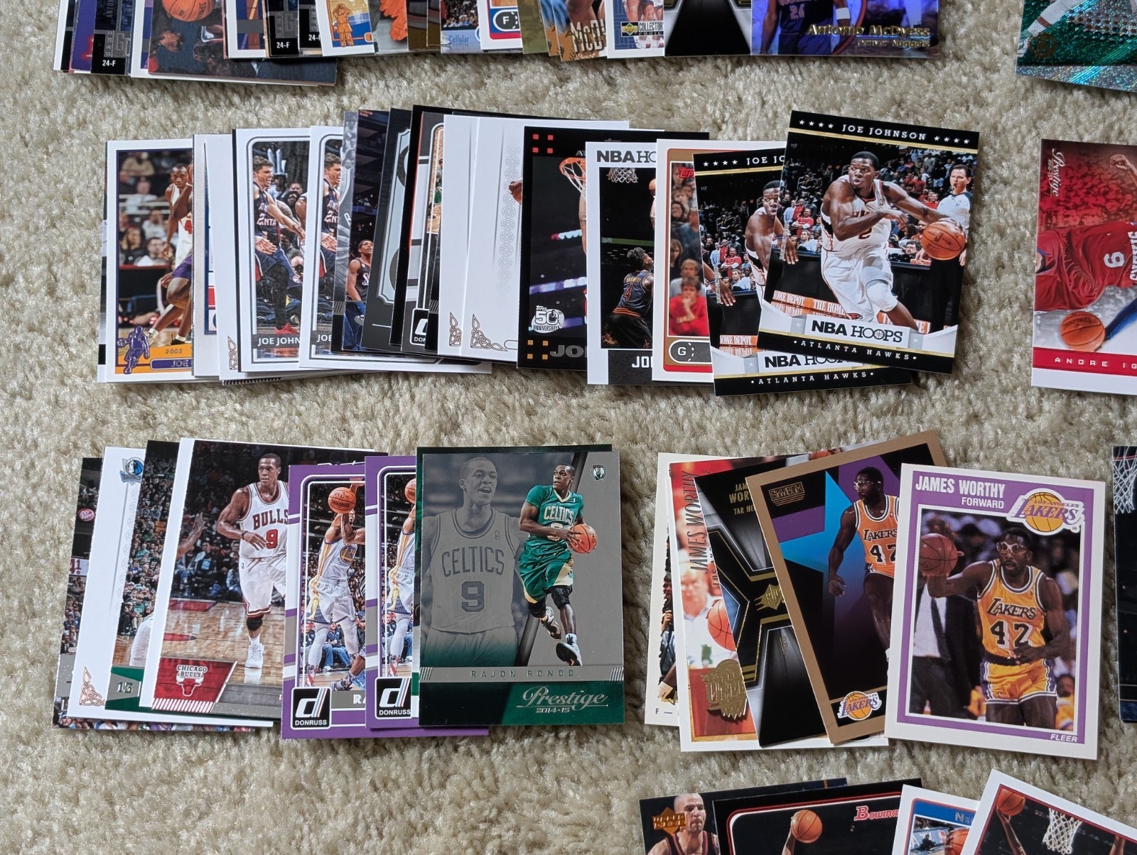 NBA Stars & HOF 450+ Card Lot- Topps Upper Deck Fleer Ultra Metal Great Mix 👀
