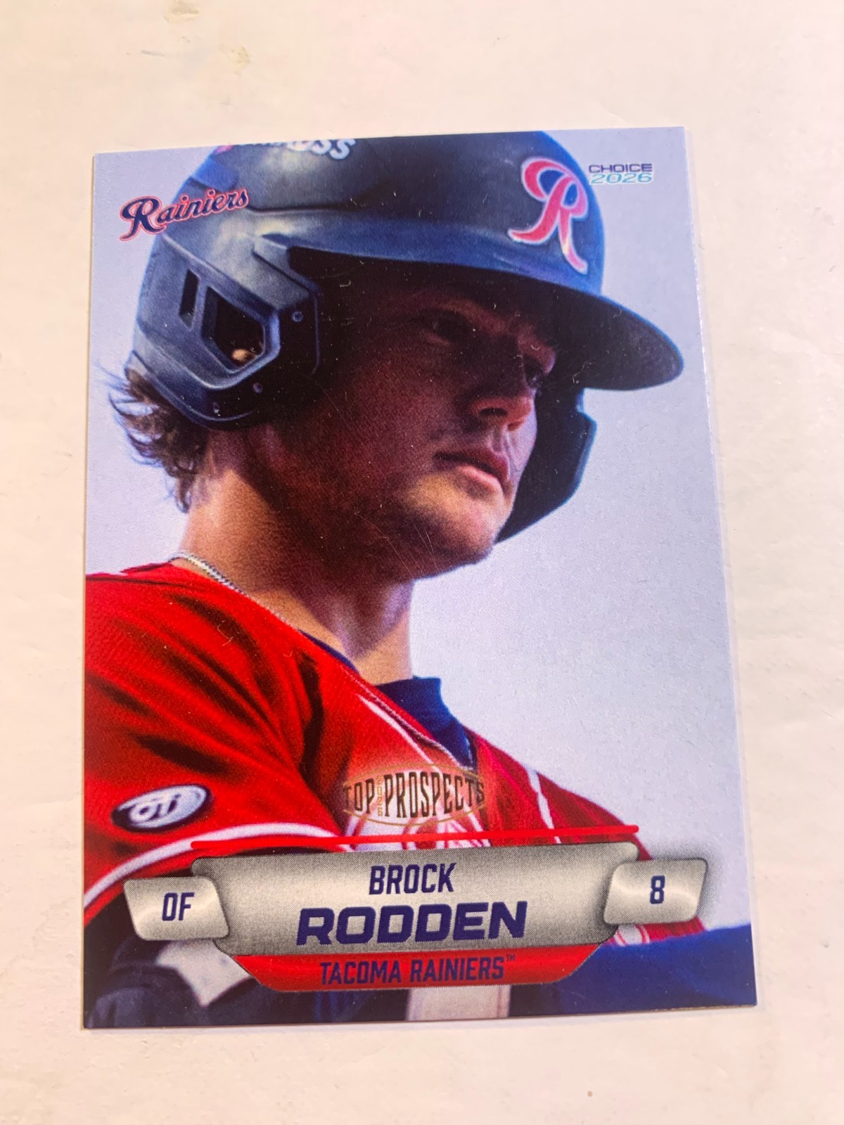 Brock Rodden 2026 AAA Top Prospects Card
