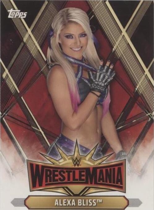 2019 Topps WWE Road to Wrestlemania – Wrestlemania 35 Roster #WM-14 Alexa Bliss