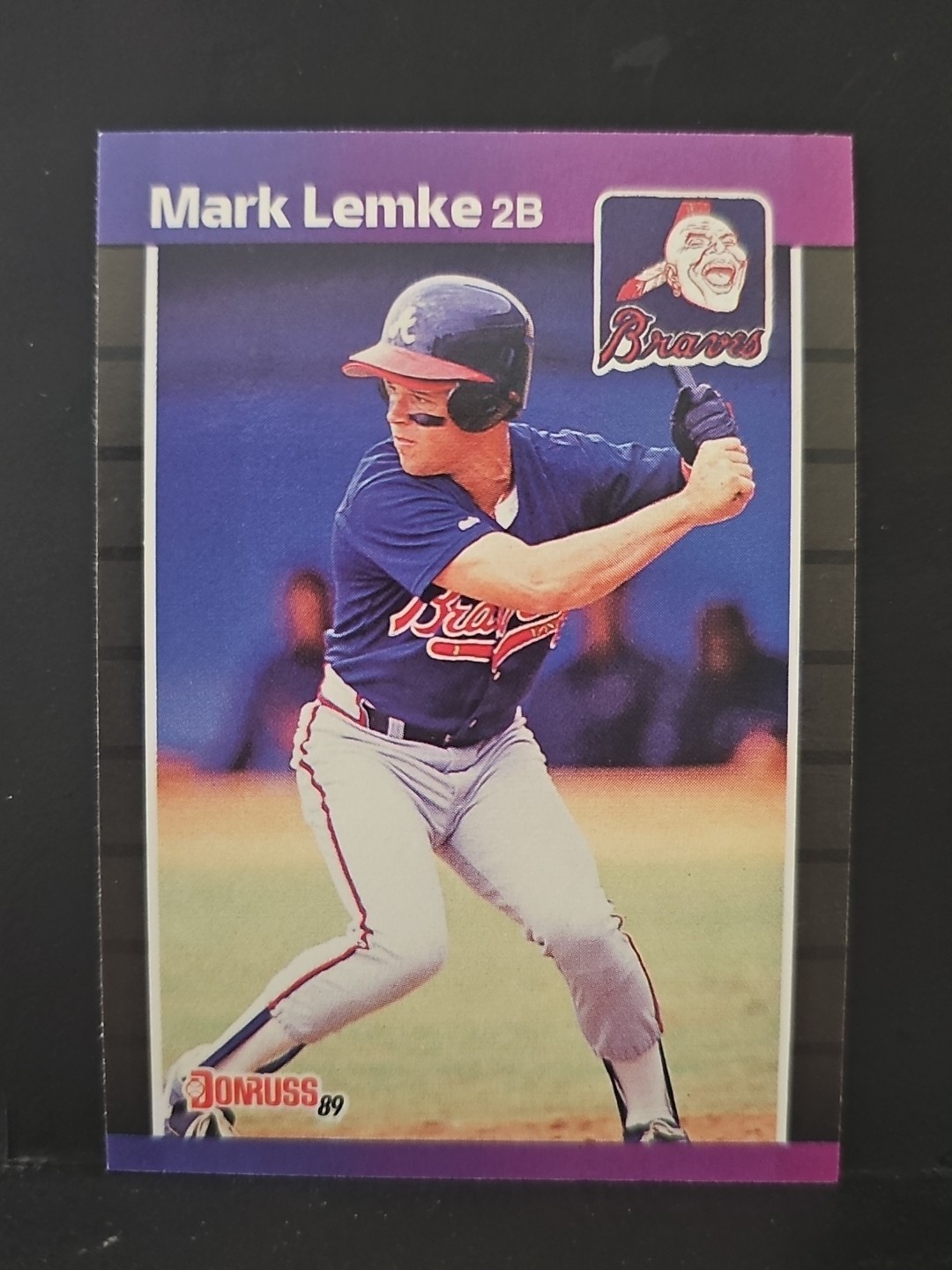 1989 Donruss #523 Mark Lemke RC BRAVES
