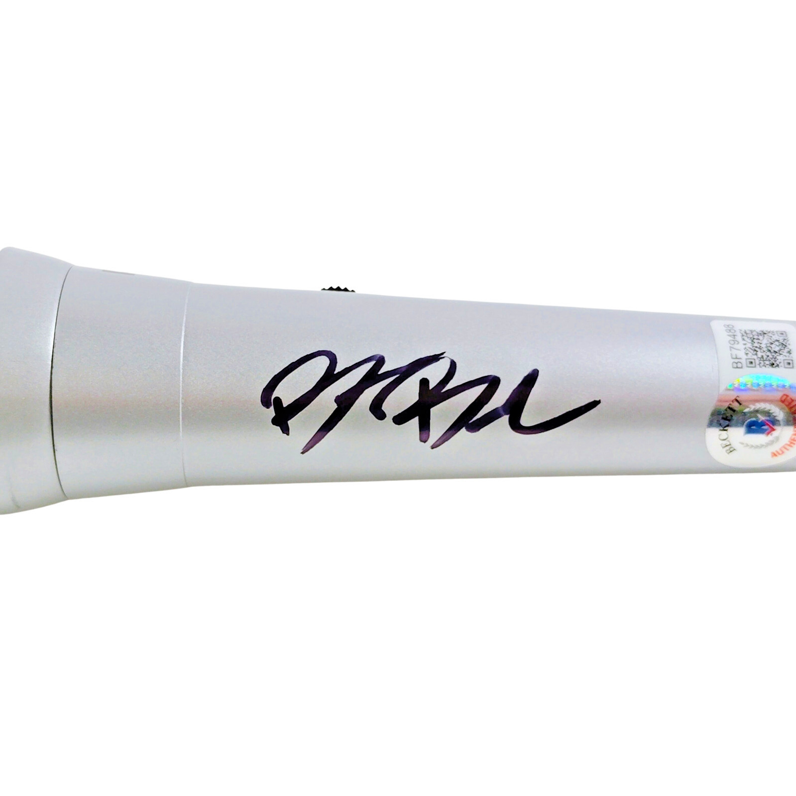 WWE Bianca Belair Signed Microphone Beckett COA Diva Autograph Memorabilia Binky