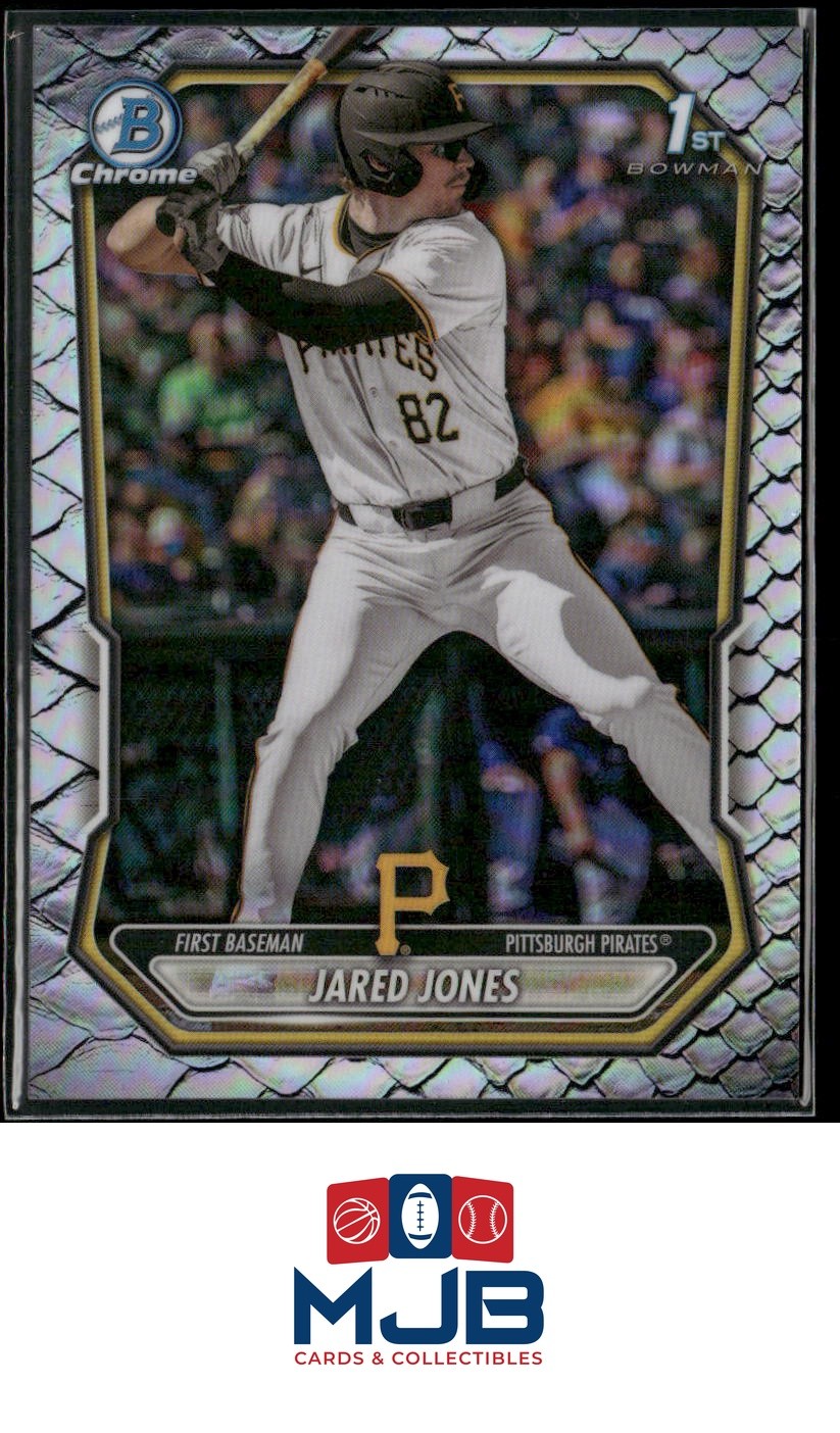 2026 Bowman Jared Jones Chrome Prospects Reptilian Refractor #BCP-6