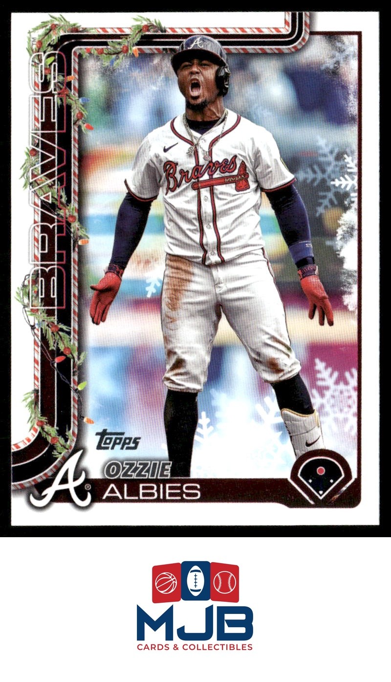 2025 Topps Holiday Ozzie Albies #H36