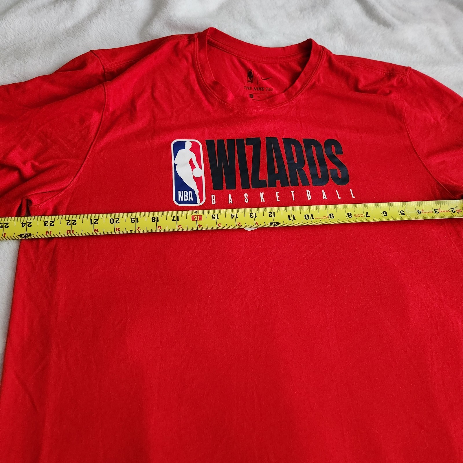 Nike Tee Washington Wizards Dri Fit T Shirt Men’s XL Red Polyester Looks NEW