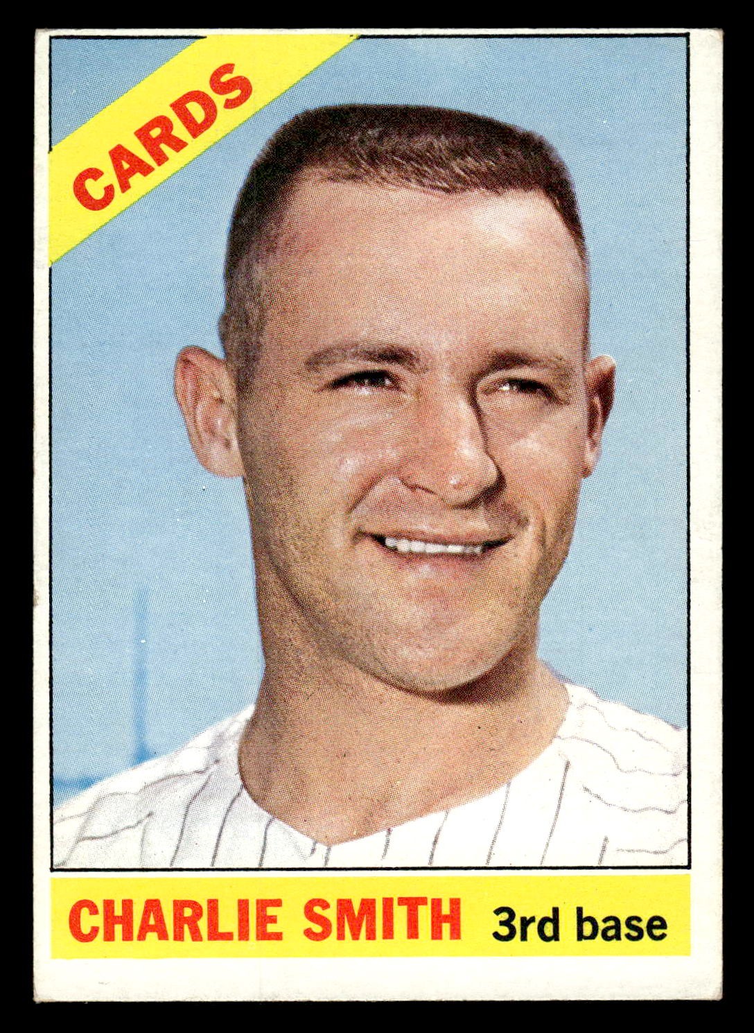 1966 Topps #358 Charlie Smith – VGEX-EX *TedsCardShack*