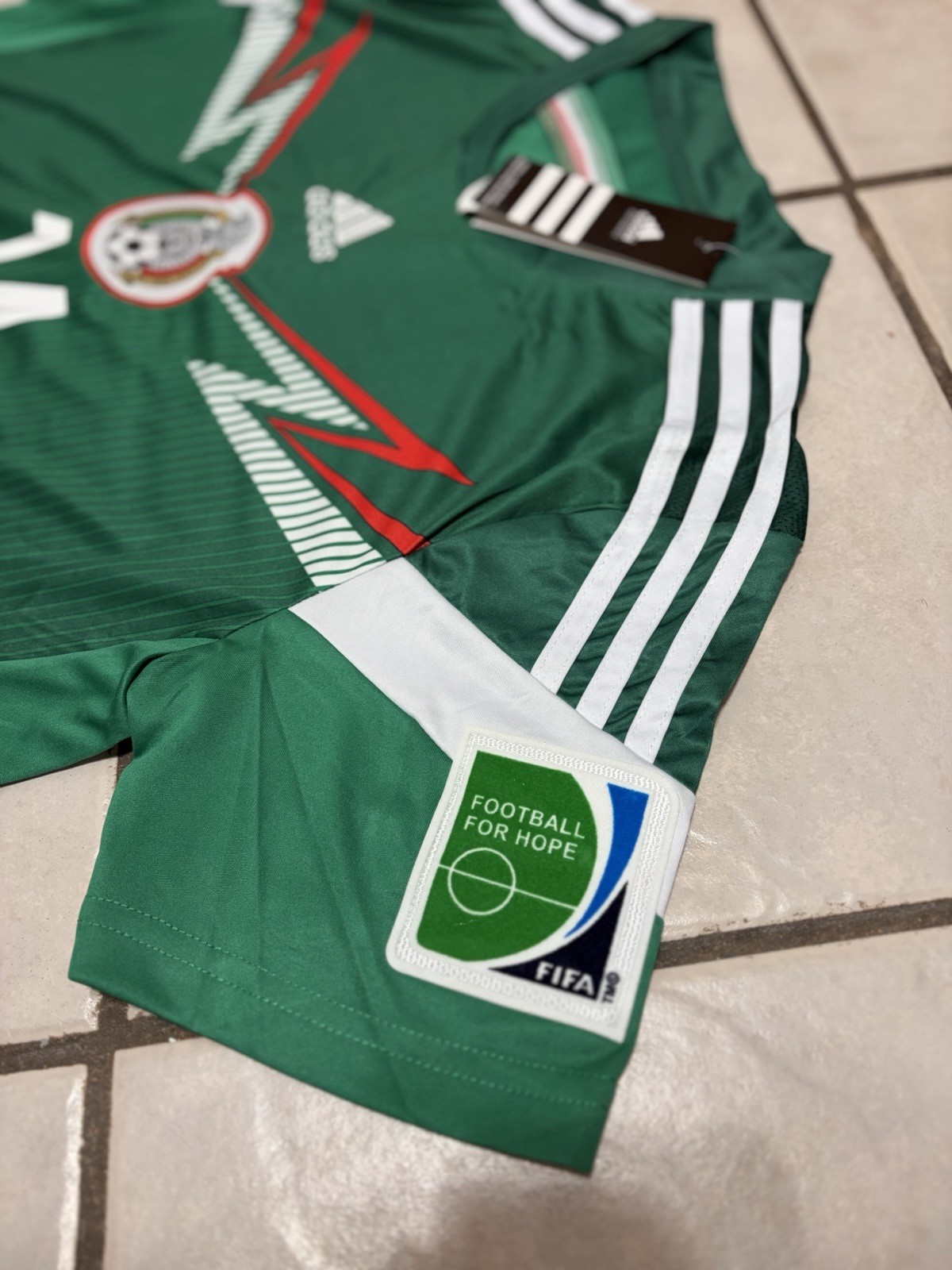 Javier “Chicharito” Hernandez 2014 World Cup Green Jersey