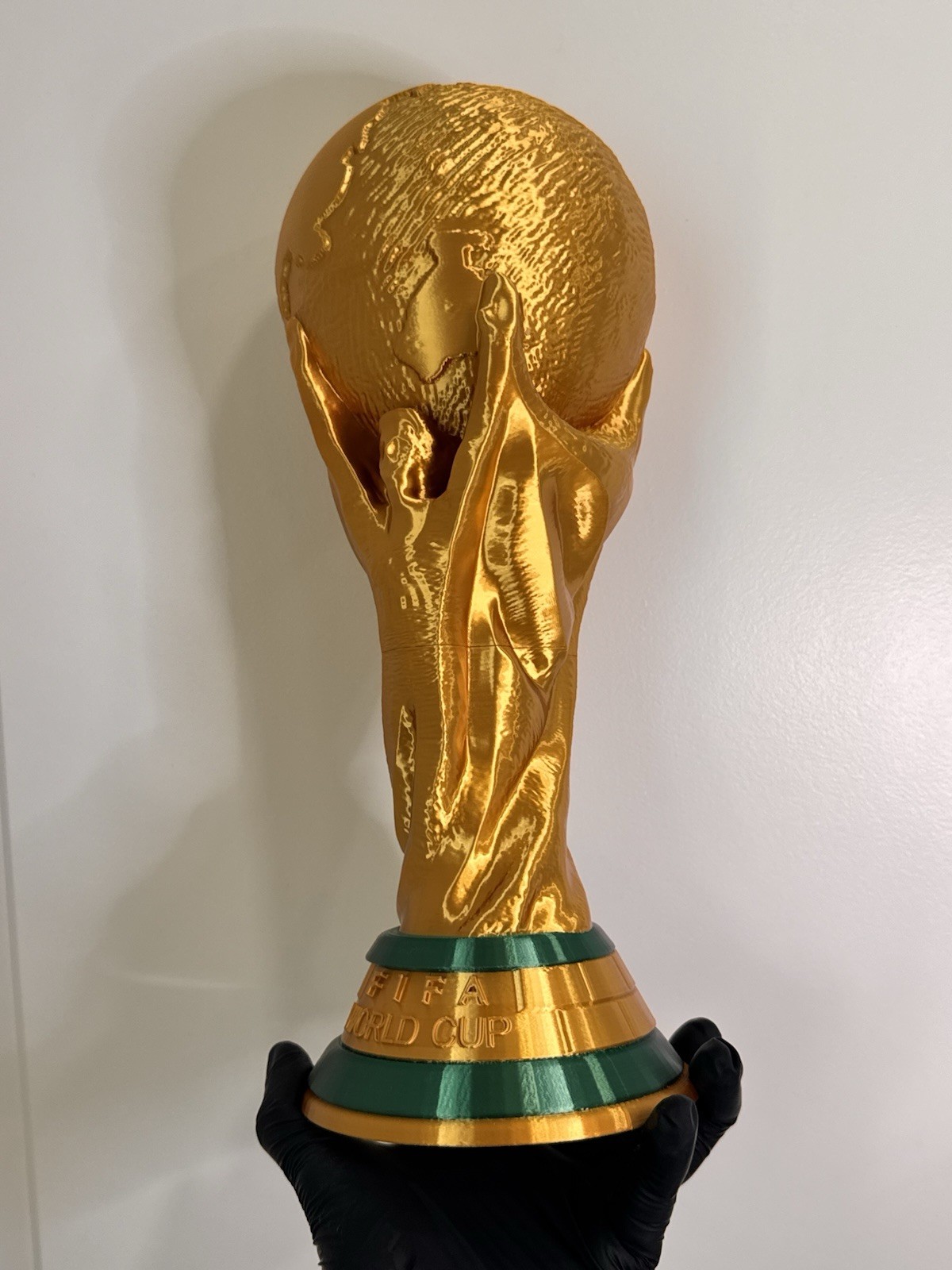2026 World Cup Trophy Replica 14.5” Soccer Cup 3D Printed Gold TikTok