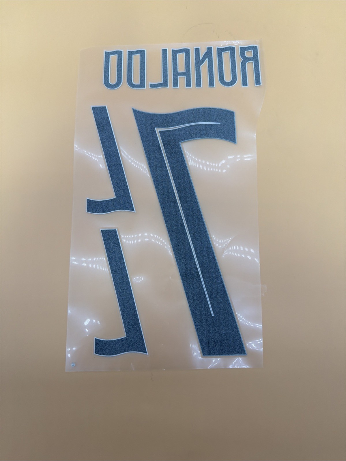 2026 World Cup Portugal #7 RONALDO Home Player Name & Number Set