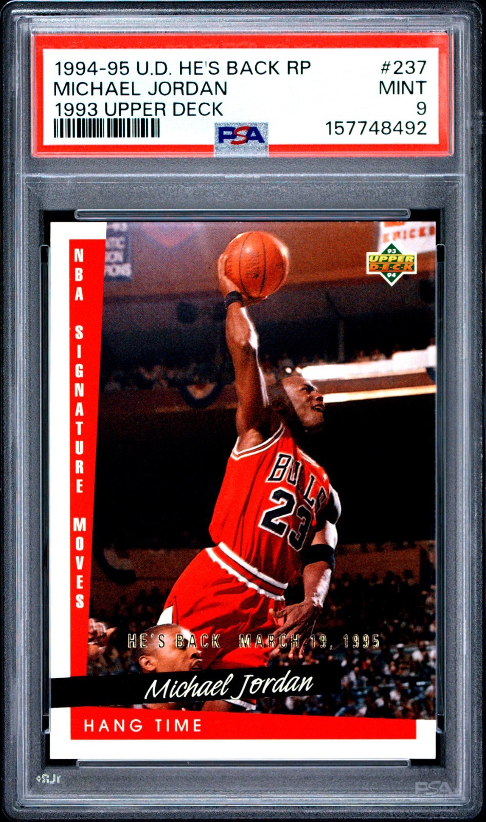 Lot of (10) Michael Jordan PSA 9 Graded Cards All Different 1990-1997 Mint #1