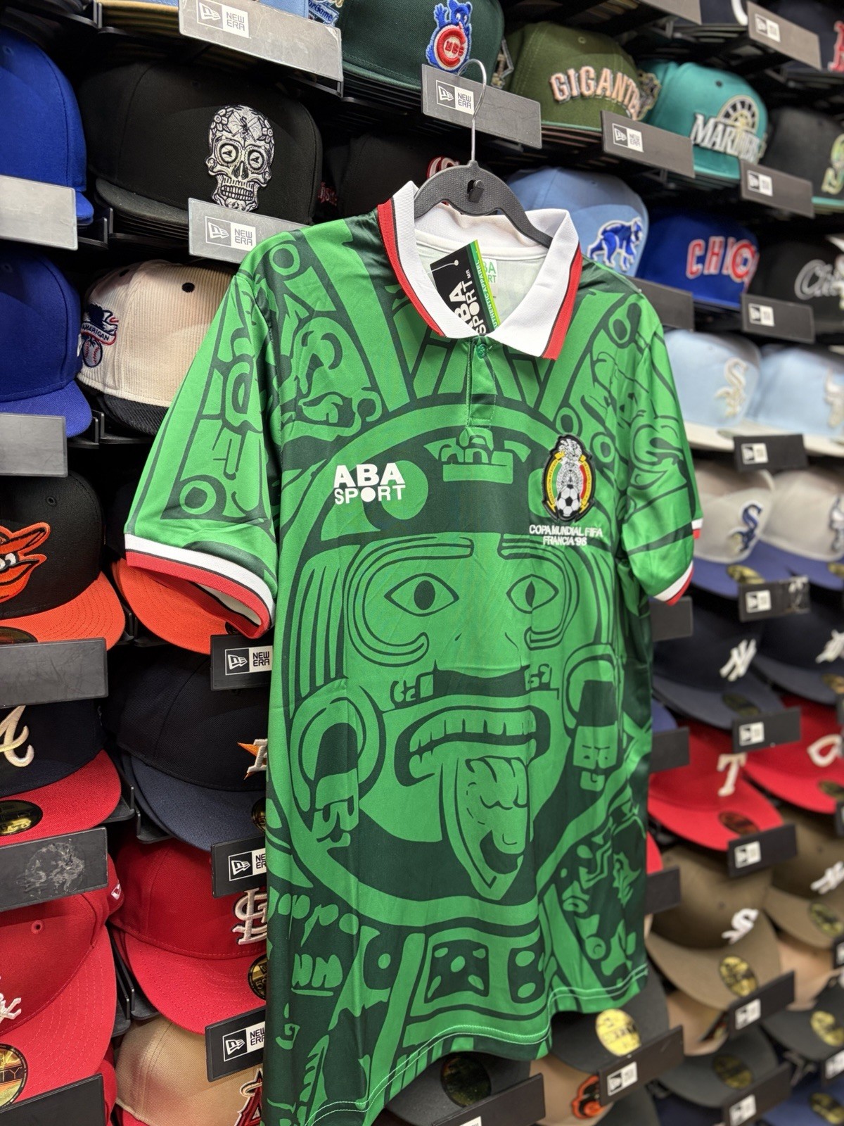Mexico National Team Green Retro 1998 Jersey (Sz 3XL)