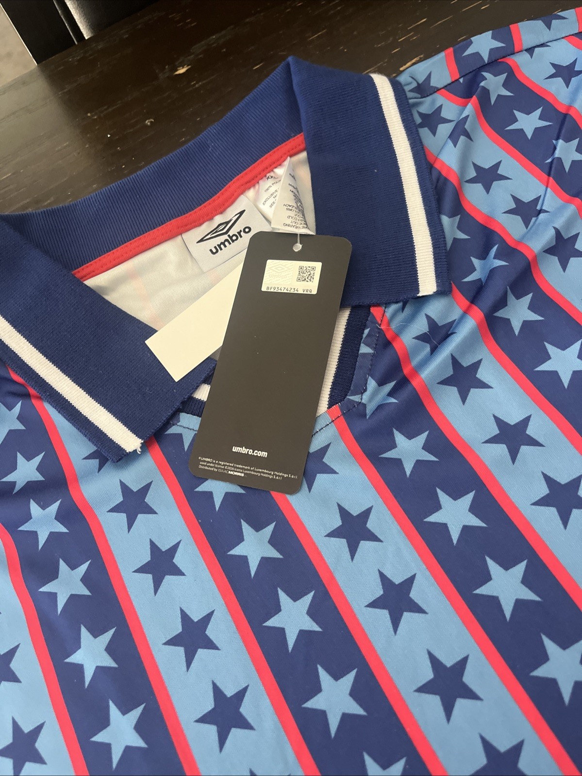 NWT Umbro United States National Soccer Team Jersey Men’s 2XL Blue