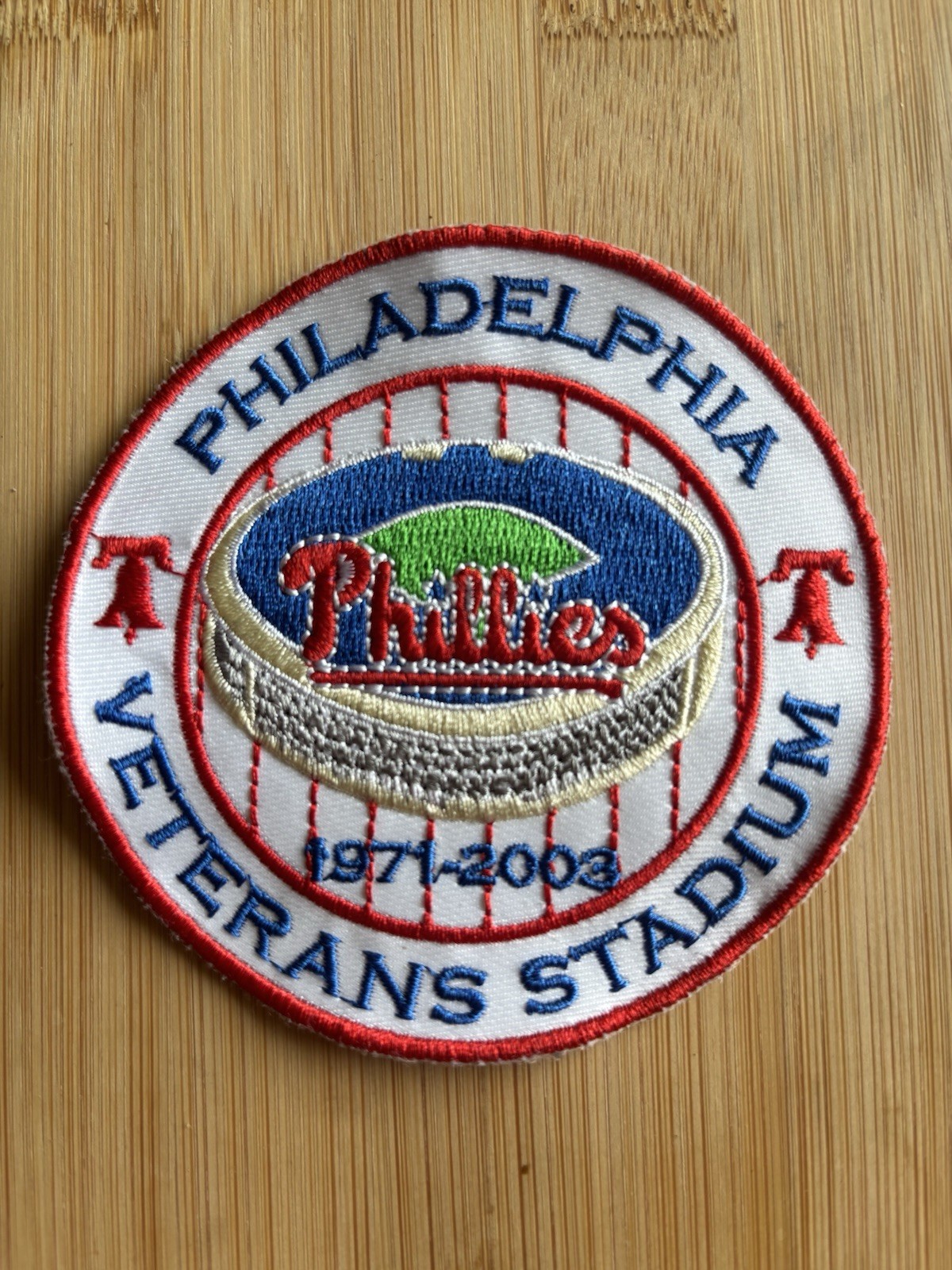 New Philadelphia Phillies 2003 Final Season Jersey Sleeve MLB Logo Patch 3.5 in