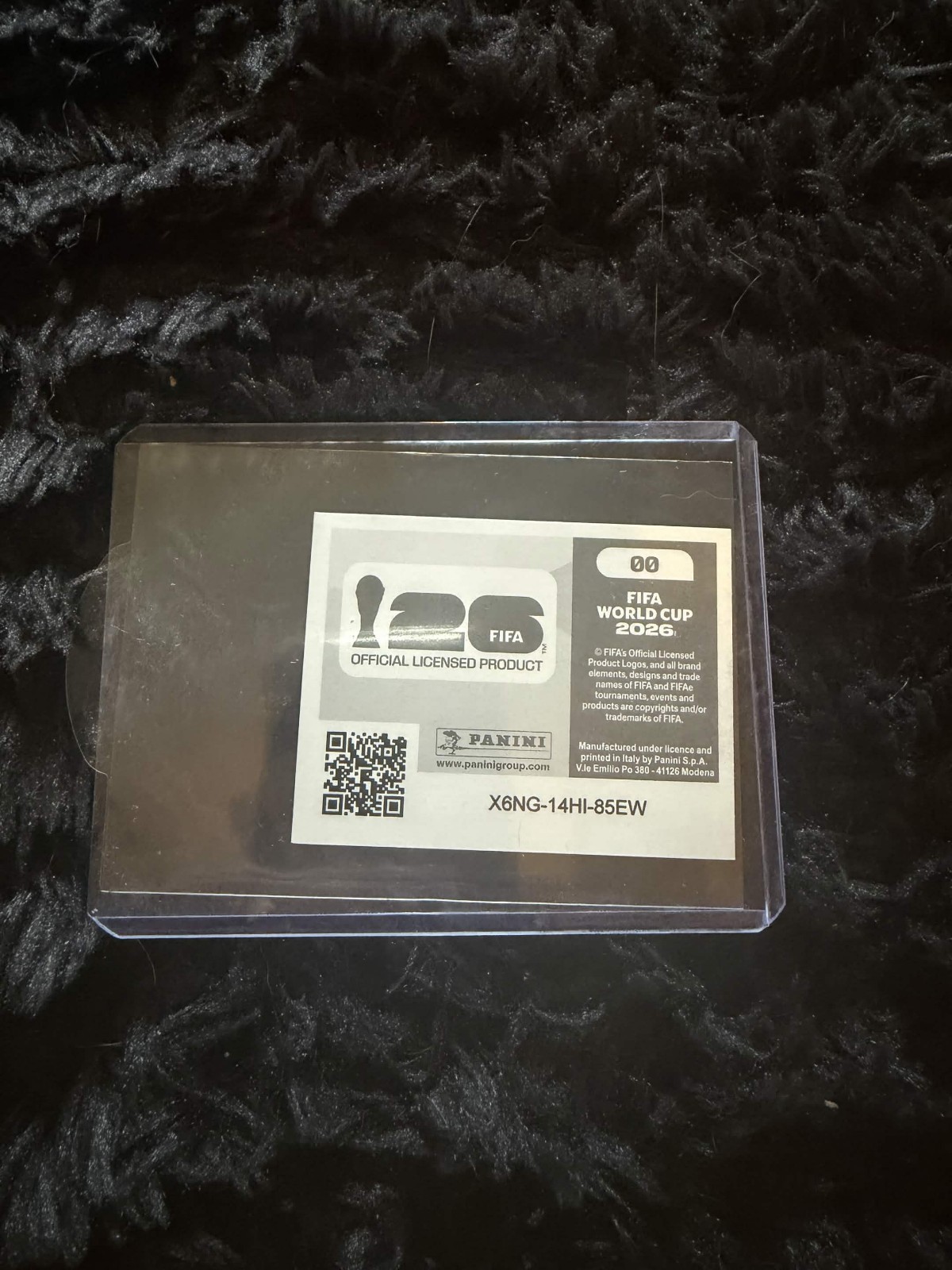 2026 Panini FIFA World Cup Sticker Collection 00 Panini Logo FOIL