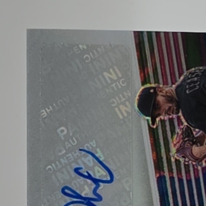 2021 Spectra Dylan Cease In The Zone Auto Neon Marble /5 Chicago White Sox