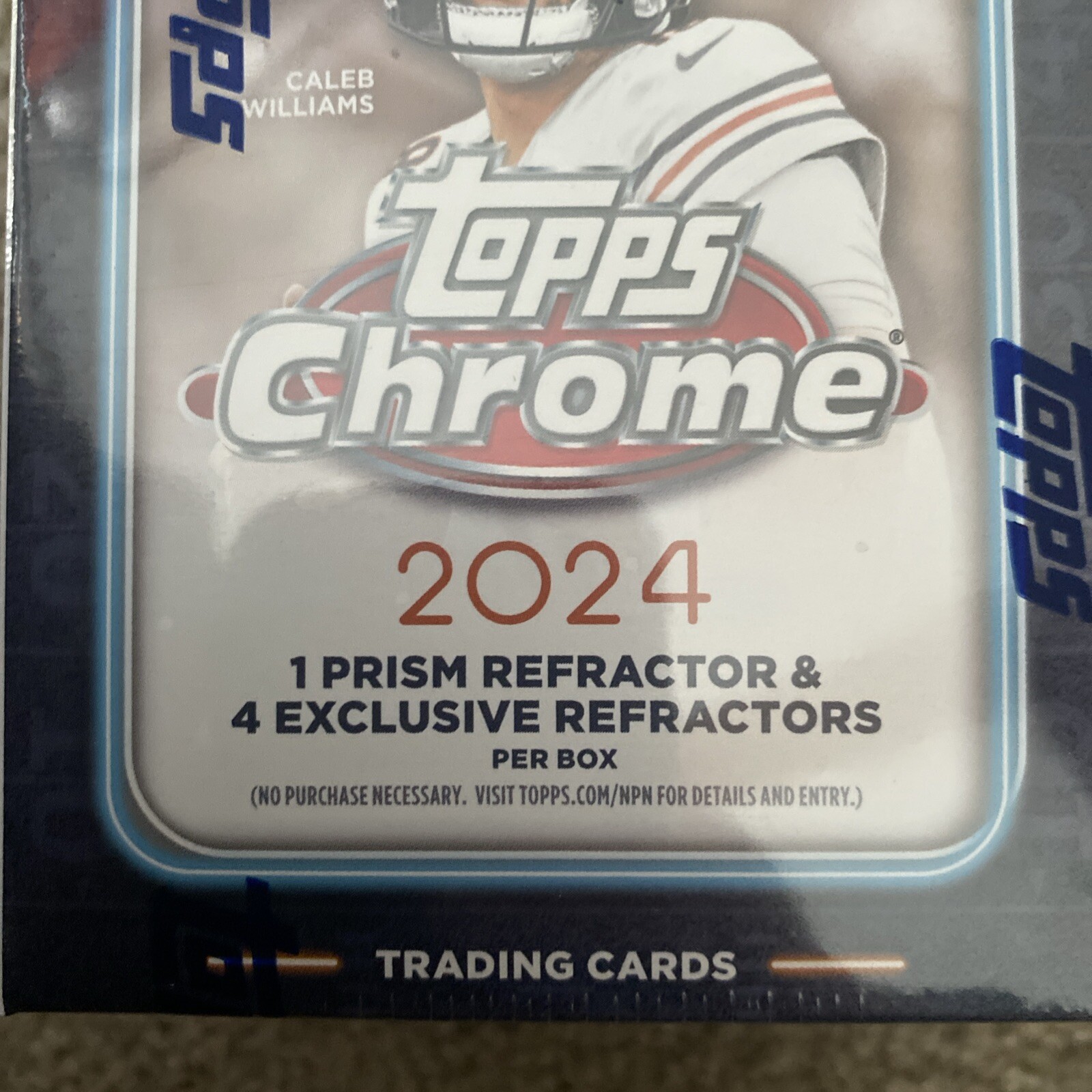 2024 TOPPS CHROME NFL FOOTBALL BLASTER VALUE BOX FACTORY SEALED In Stock