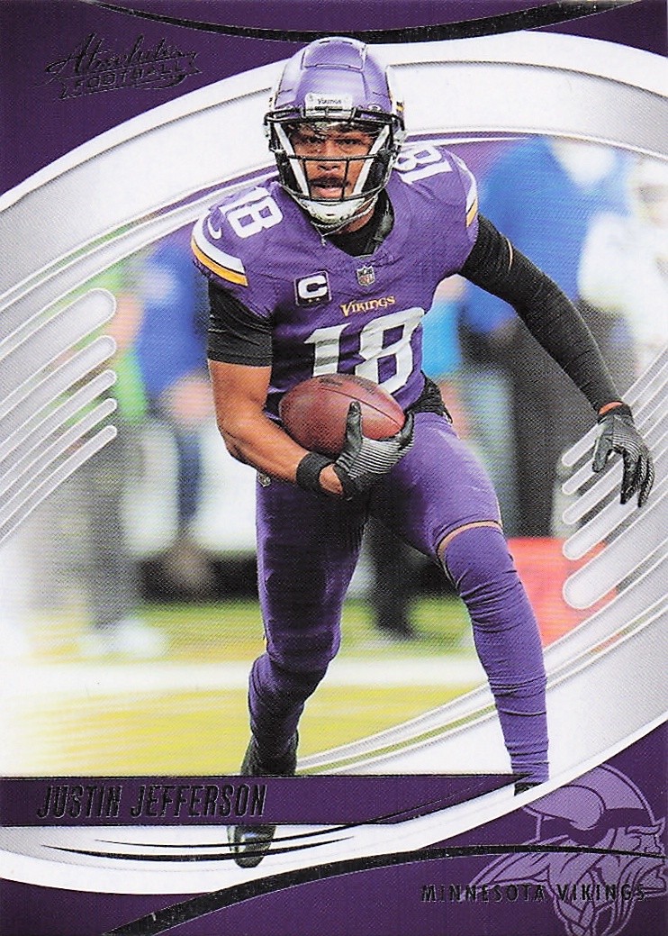 2025 Panini America, Inc. ABSOLUTE FOOTBALL JUSTIN JEFFERSON #5 MINNESOTA