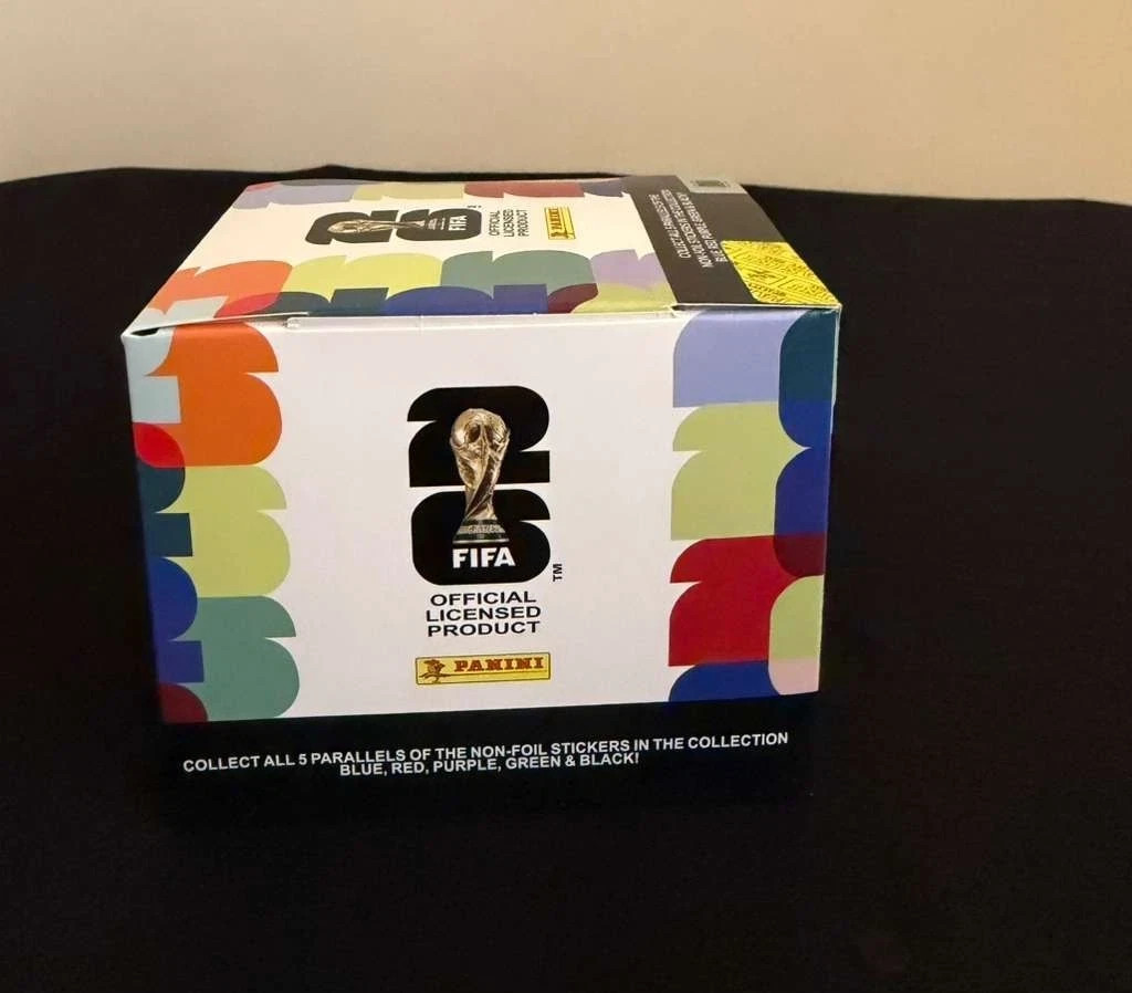 *US EDITION* 2026 Panini FIFA World Cup 50-Count Sticker Pack Box (350 Stickers)