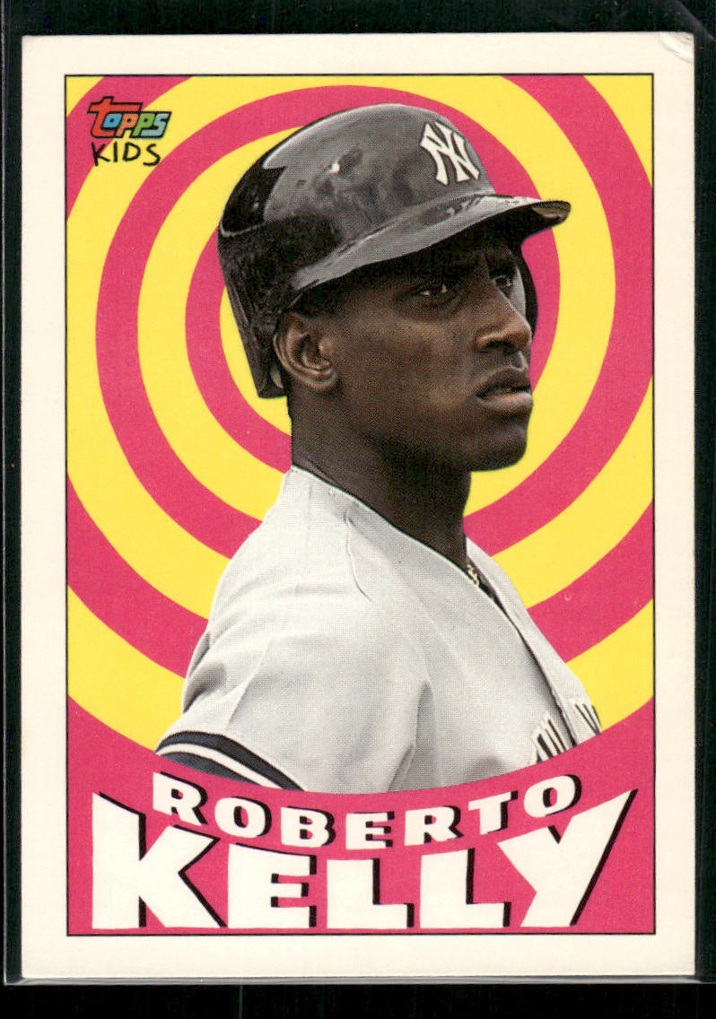 1992 Topps Kids #88 Roberto Kelly New York Yankees