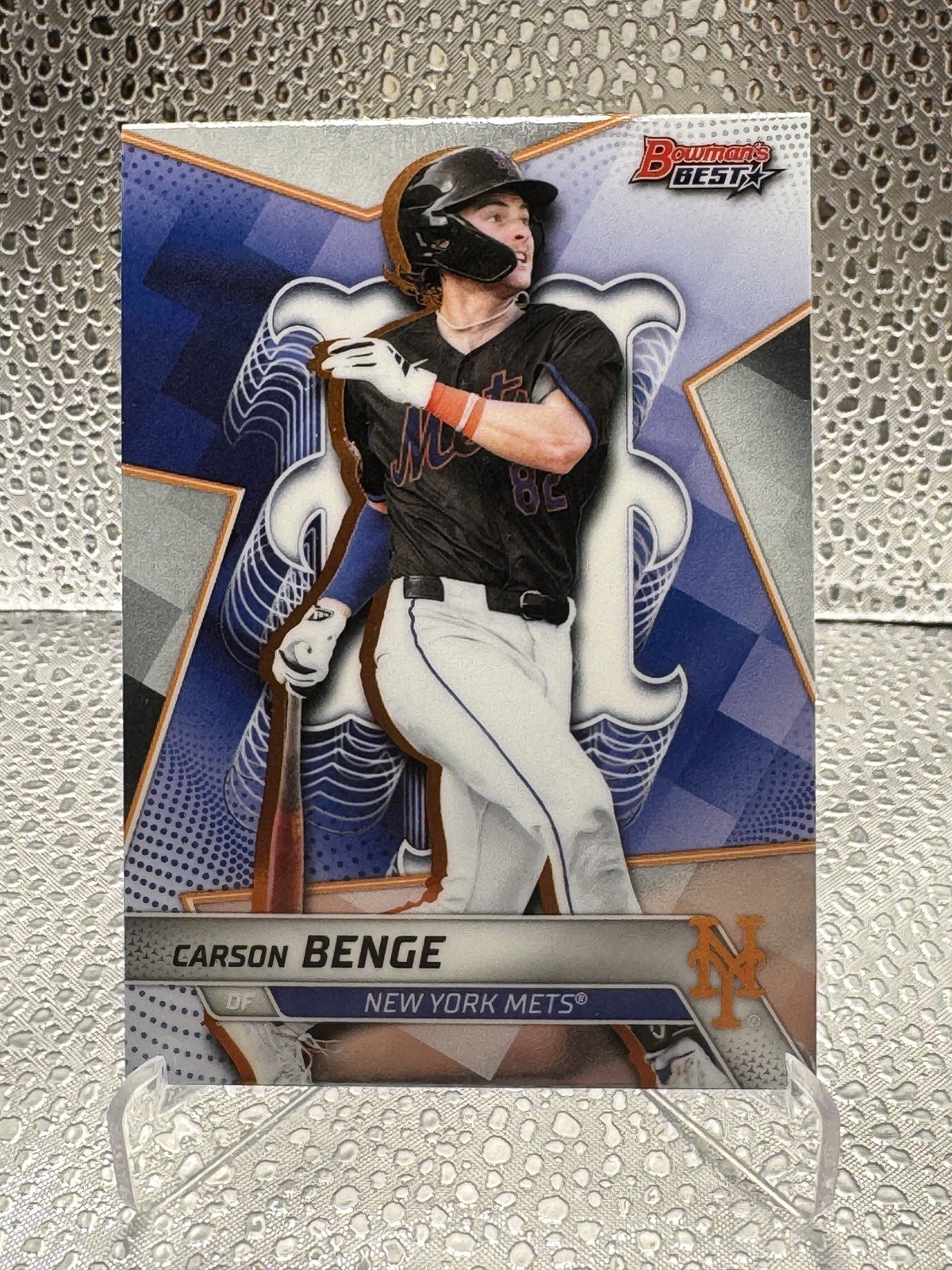 Carson Benge TP-22 2025 Bowman’s Best Top Prospects Mets Prospect