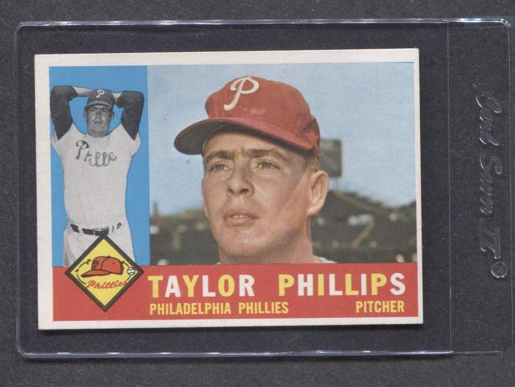 1960 Topps #211 Taylor Phillips (Phillies) NM (Flat Rate Ship) A2