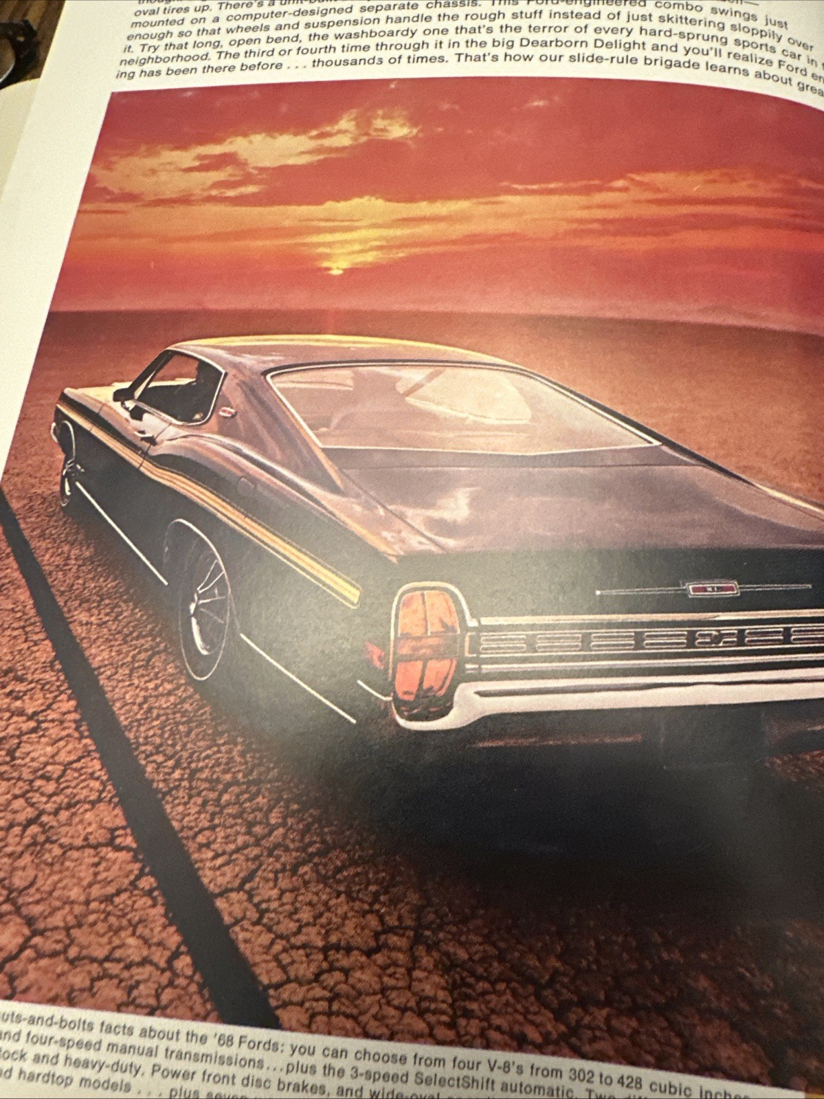 1968 NASCAR Charlotte World 600 Stock Car Racing Program Crisp Condition