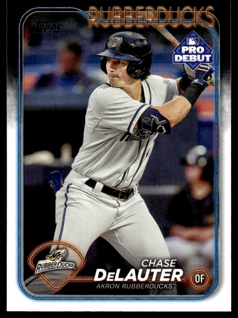 2024 Topps Pro Debut #PD-197 Chase DeLauter Akron RubberDucks Baseball