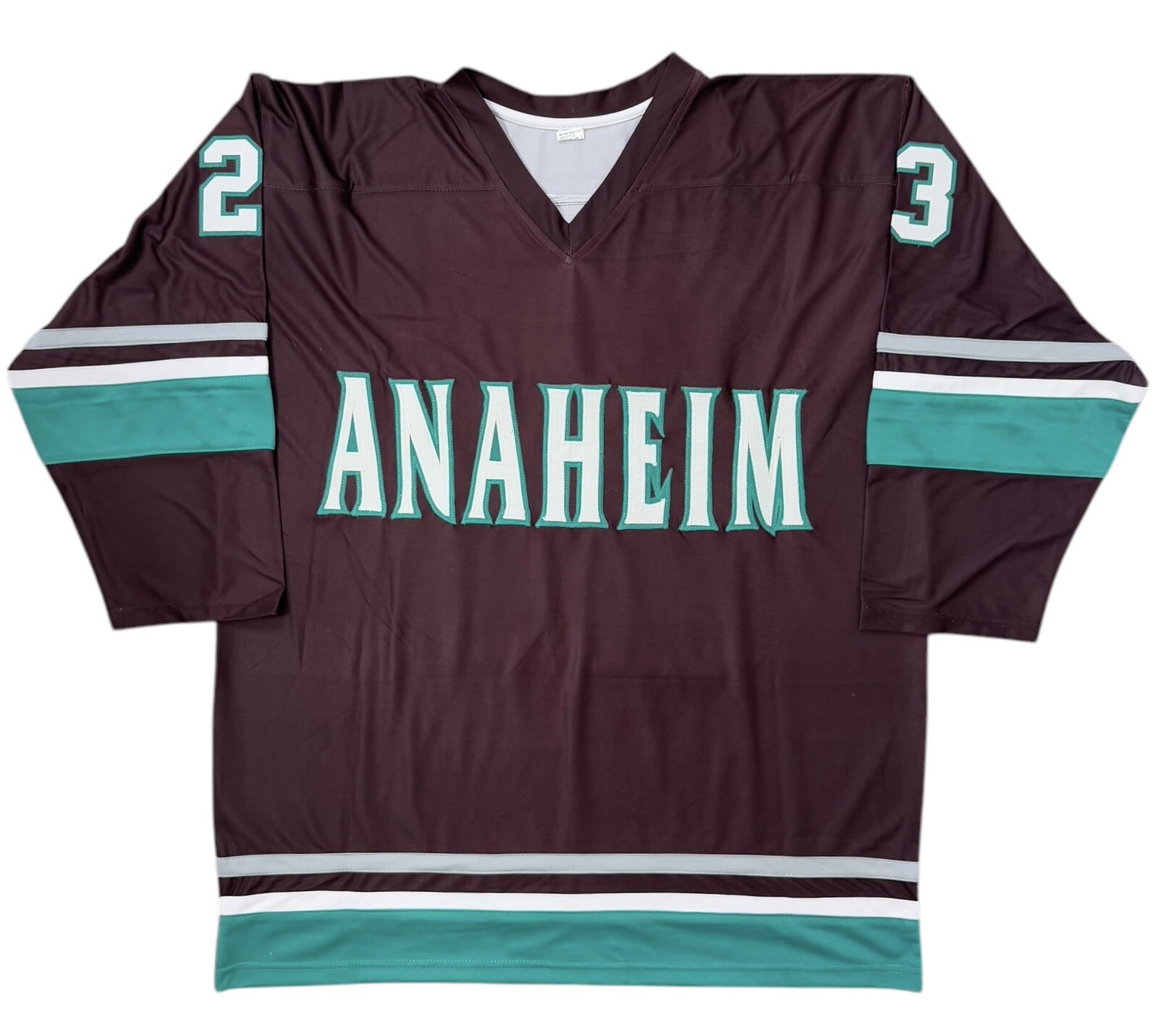 Mason Mctavish Anaheim Ducks Signed Autographed Jersey Custom EggPlant Beckett