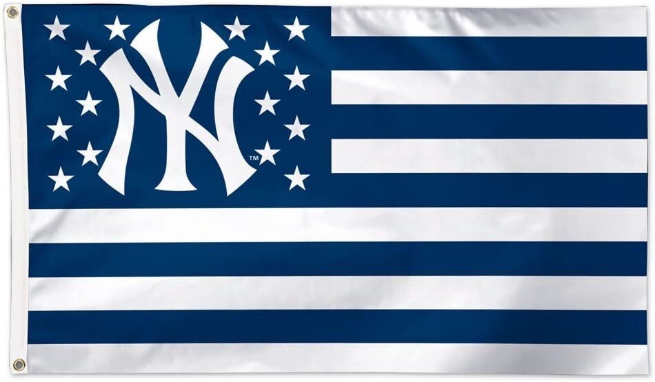New York Yankees Flag Large 3×5 Banner Logo Baseball MLB FREE SHIPPING