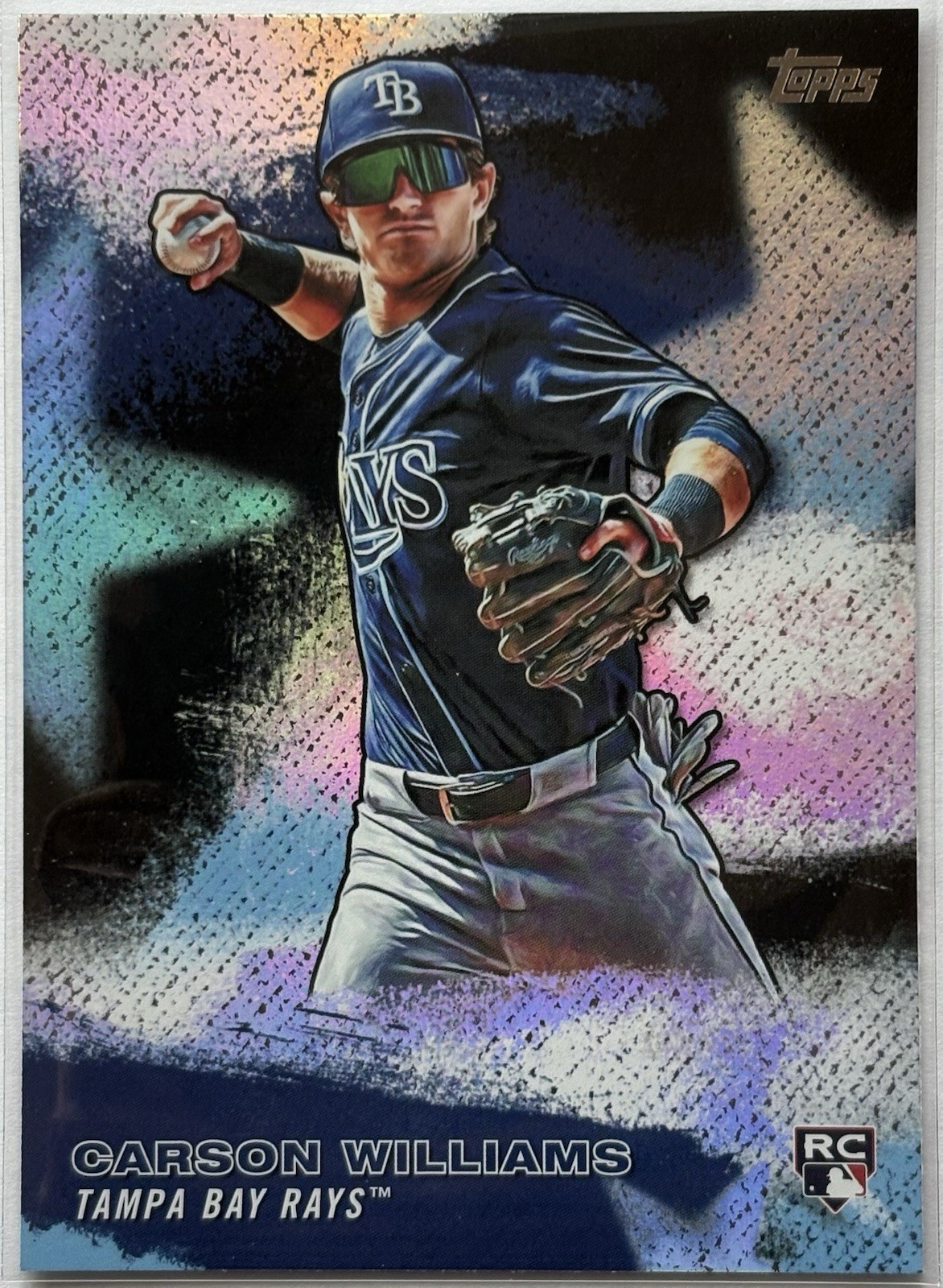 Carson Williams 2026 Topps Stars of MLB RC Rookie #SMLB-57 Tampa Bay Rays