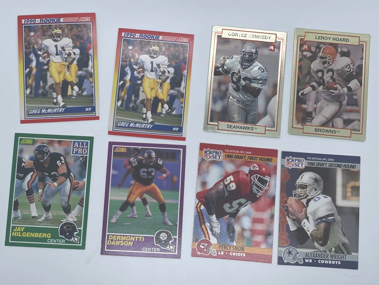 LARGE LOT OF 1990’s-2000’s ASSORTED FOOTBALL CARDS (400+ Cards)