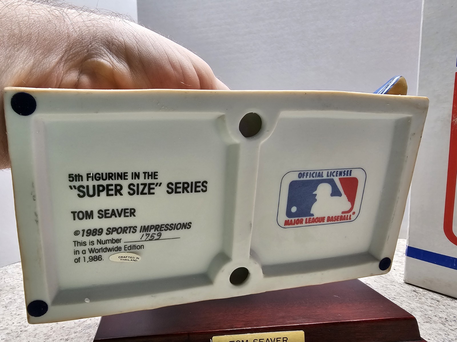 Tom Seaver New York Mets MLB 1989 Sports Impressions 9″ #’d Oversized Figurine