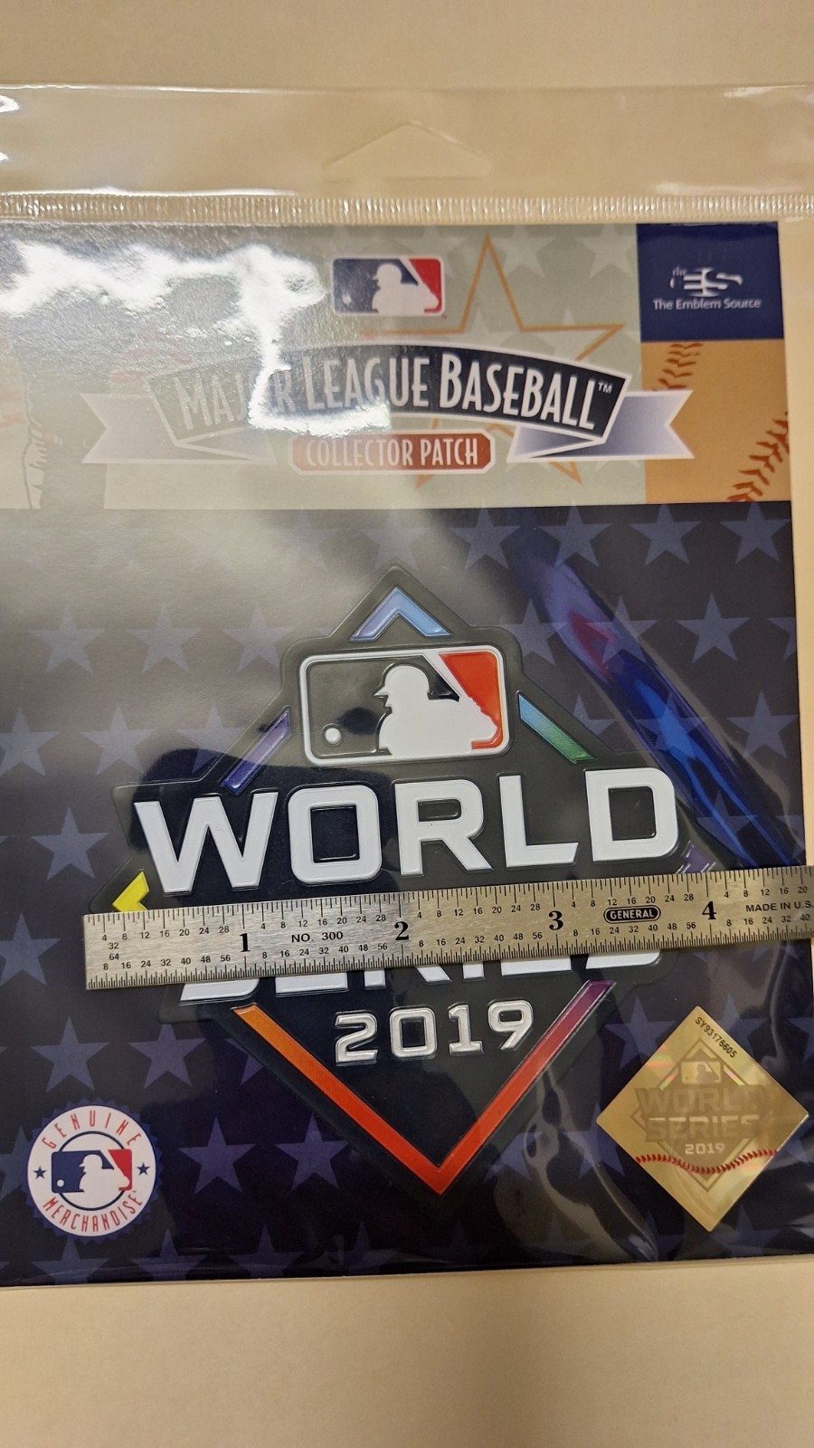 MLB World Series 2019 Collector Patch