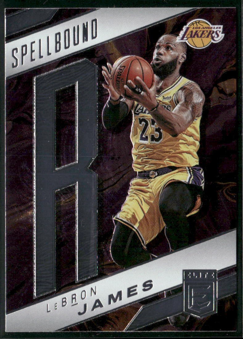 2021-22 Donruss Elite #4 LeBron James Spellbound “R