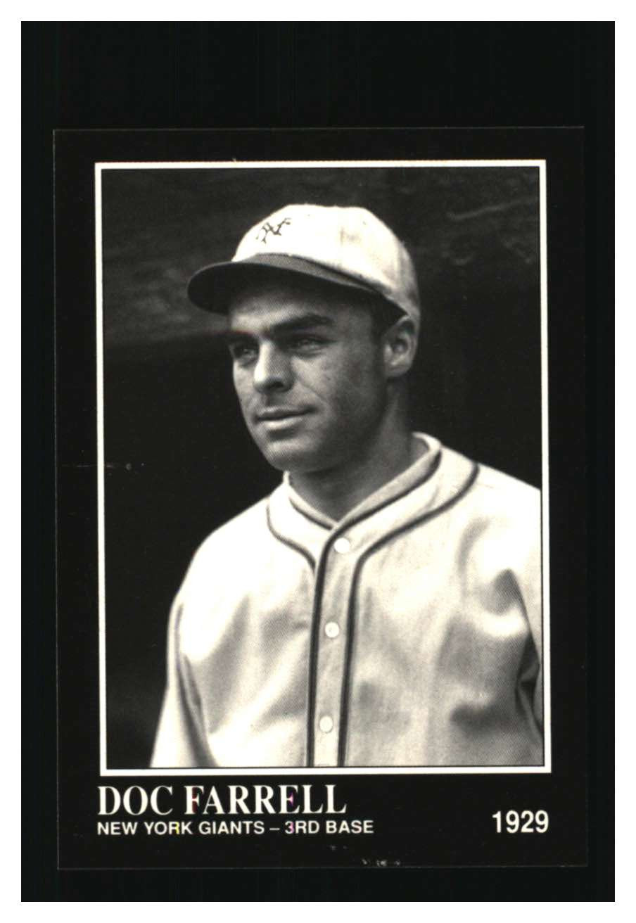 1991 Conlon Collection #324 Doc Farrell New York Giants NM-MT