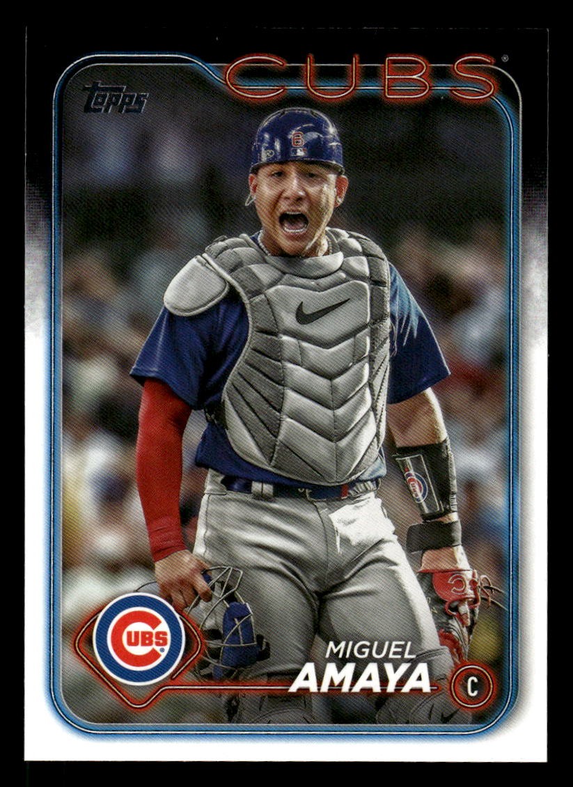 2024 Topps #319 Miguel Amaya Chicago Cubs
