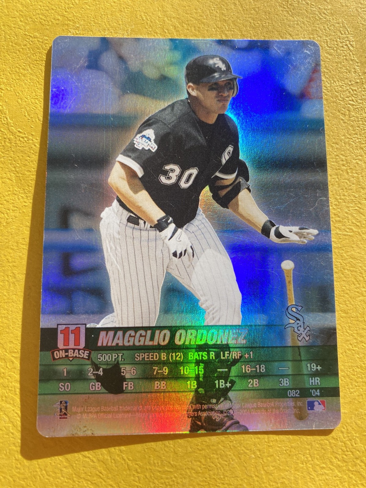 Magglio Ordonez 2004 MLB Showdown HOLO FOIL #82 FREE SHIP