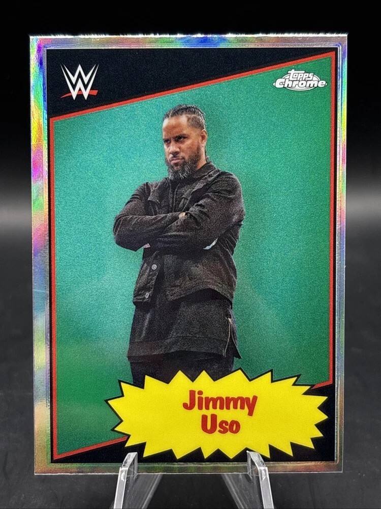2025 Topps Chrome WWE Inserts & Refractors Pick Your Card & Complete Your Set