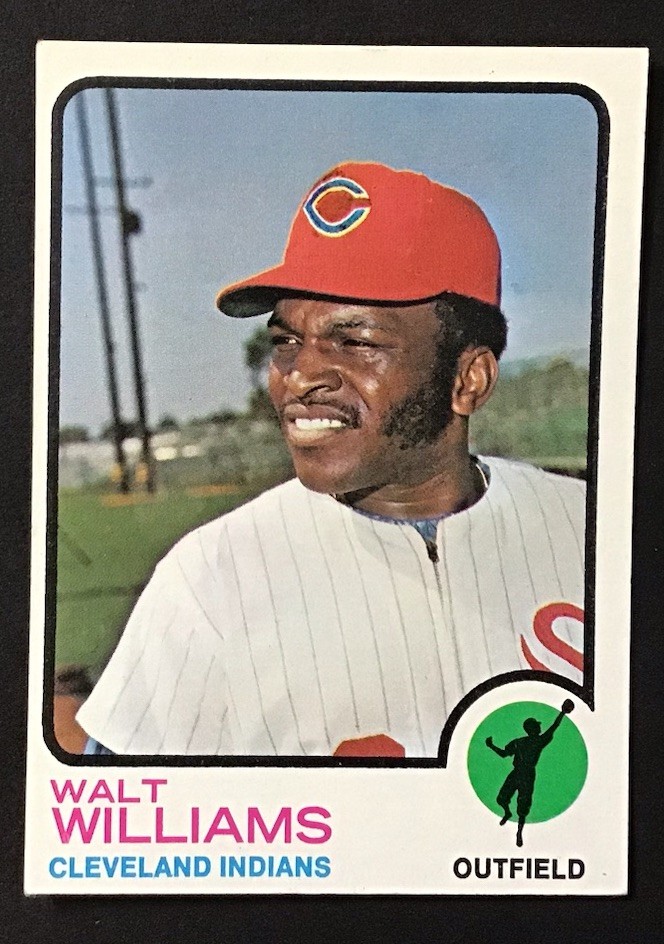 Walt Williams Cleveland Indians 1973 Topps #297 FREE SHIPPING