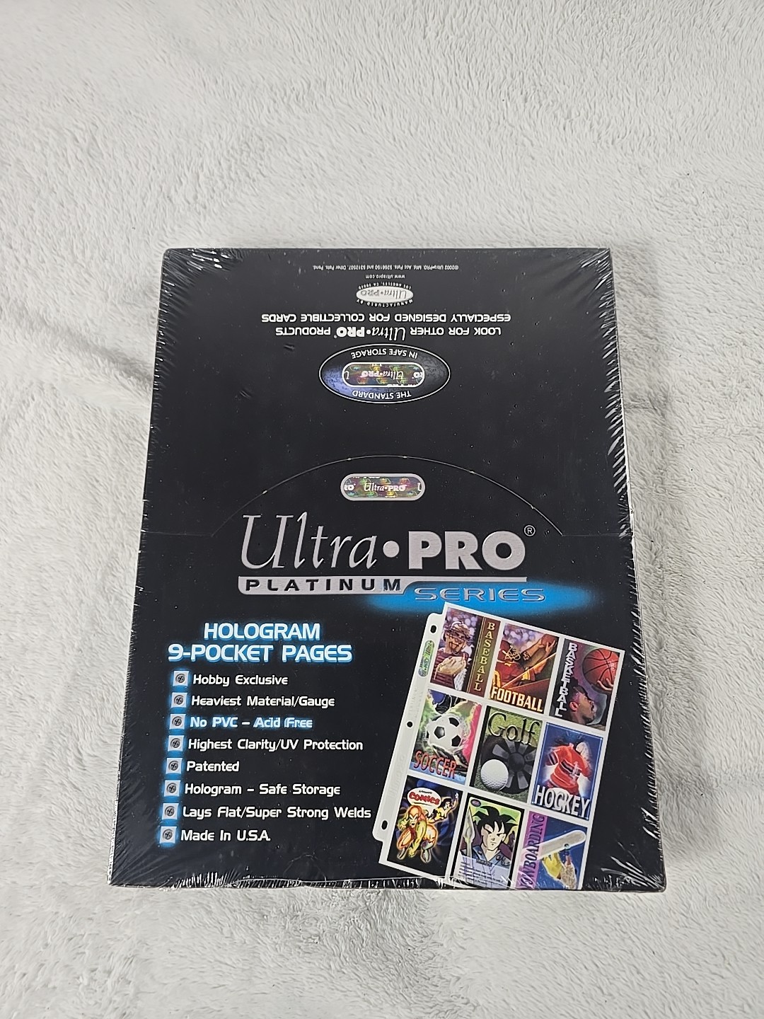 Ultra Pro: 9-Pocket Platinum Binder Pages – 100 count 81320