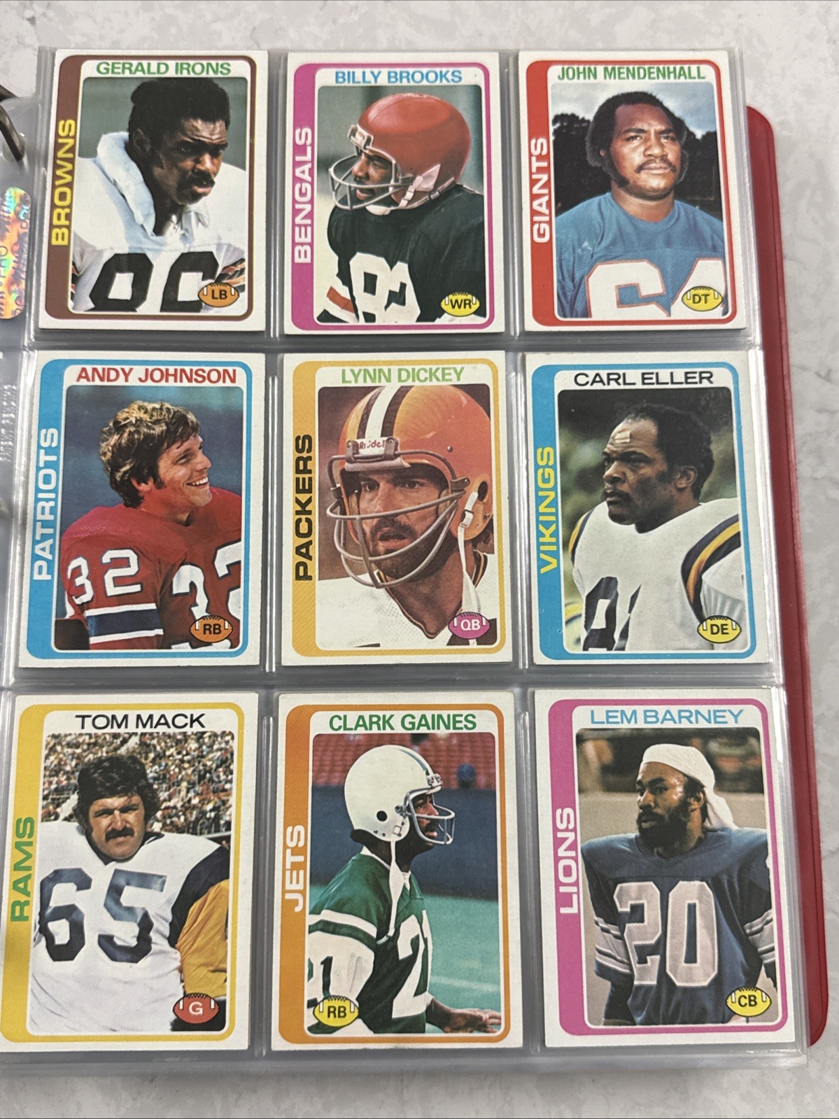 1978 Topps Football Card #s 1-176 +Rookies -You Pick- NFL Trading Cards