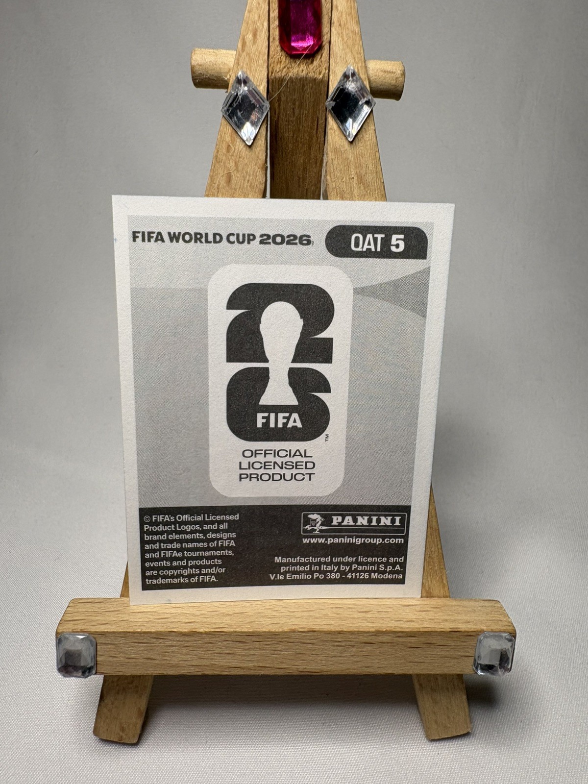 HOMAM AHMED 2026 Panini FIFA World Cup Sticker #QAT5 Qatar