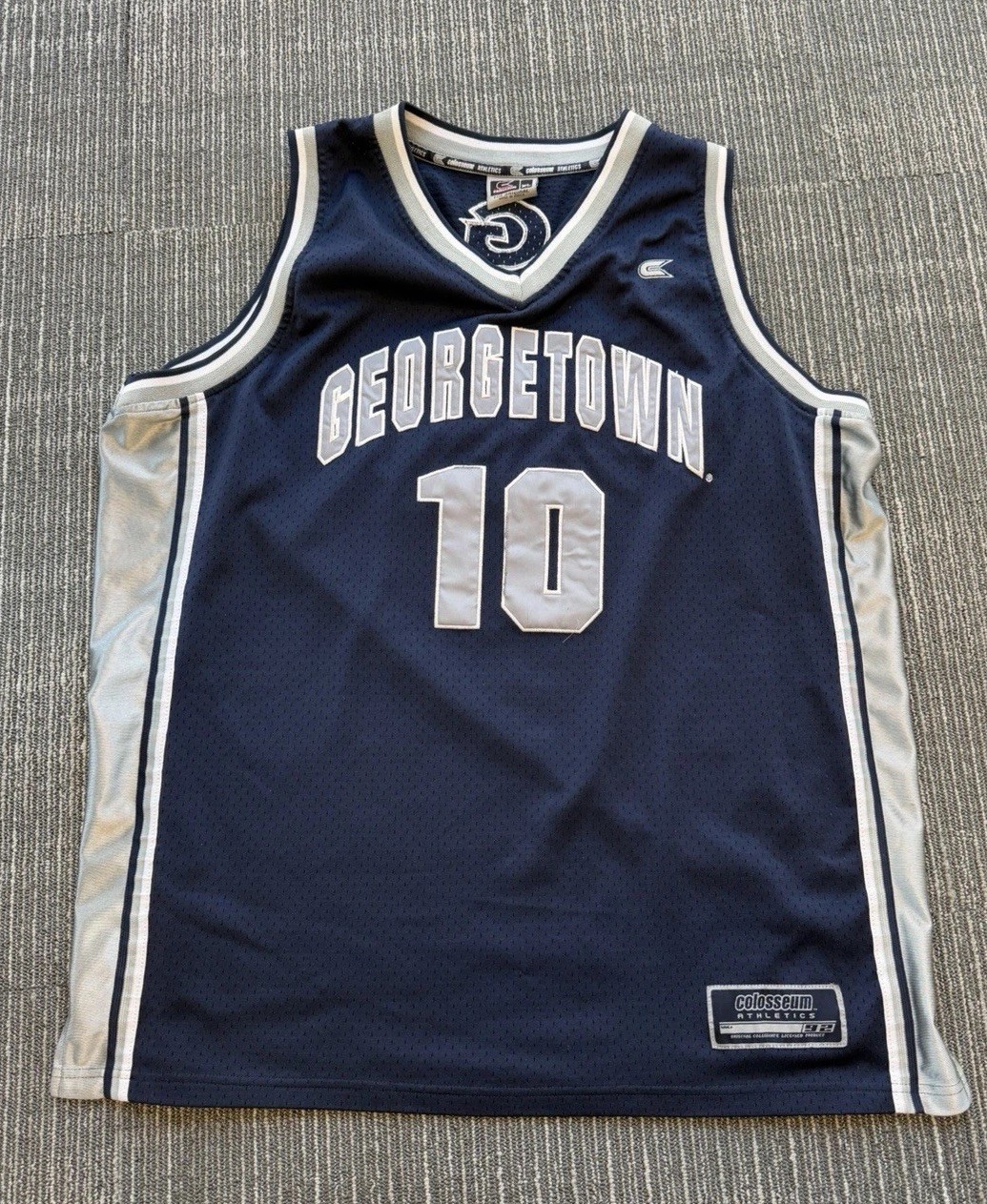 Georgetown Hoyas Men’s Basketball Jersey XL Extra Large Colosseum