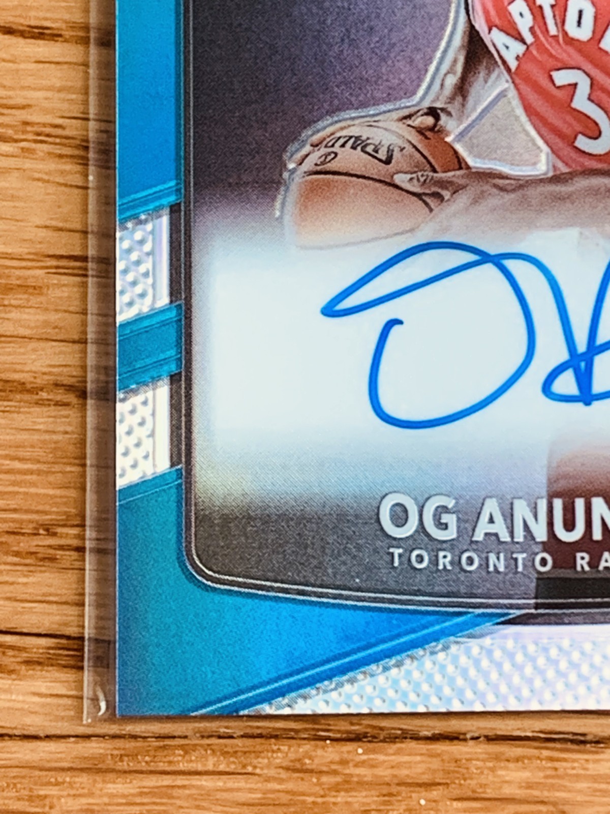 OG Anunoby – 2017-18 Panini Donruss Optic – Rated Rookie #178 Holo Autograph RC